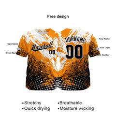 Custom Baseball Jersey Full Print Design Personalized Baseball for Men Women Boy Girl