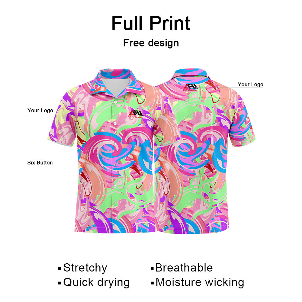 Customize Classic Style Hawaiian Shirts for Adults and Children, Fashionable Shirts