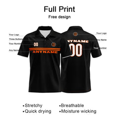 Custom Football Polo Shirts  for Men, Women, and Kids Add Your Unique Logo&Text&Number Cincinnati