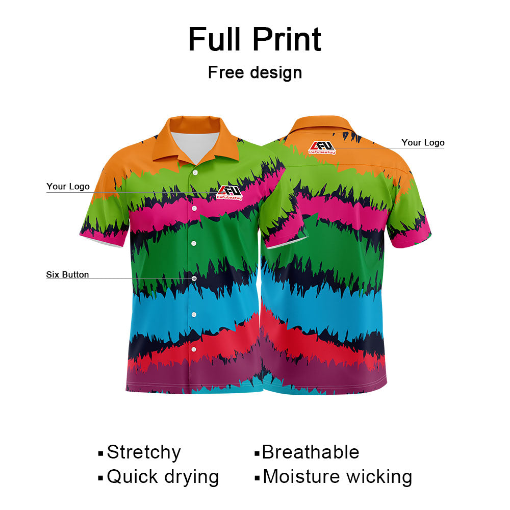 Customize Classic Style Hawaiian Shirts for Adults and Children, Fashionable Shirts