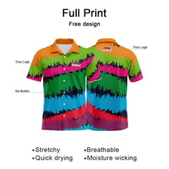 Customize Classic Style Hawaiian Shirts for Adults and Children, Fashionable Shirts