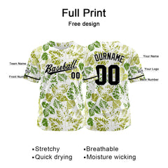 Custom Baseball Jersey Full Print Design Personalized Baseball for Men Women Boy Girl