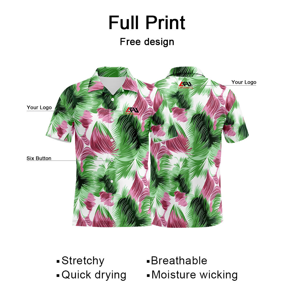 Customize Classic Style Hawaiian Shirts for Adults and Children, Fashionable Shirts