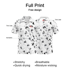 Customize Classic Style Hawaiian Shirts for Adults and Children, Fashionable Shirts