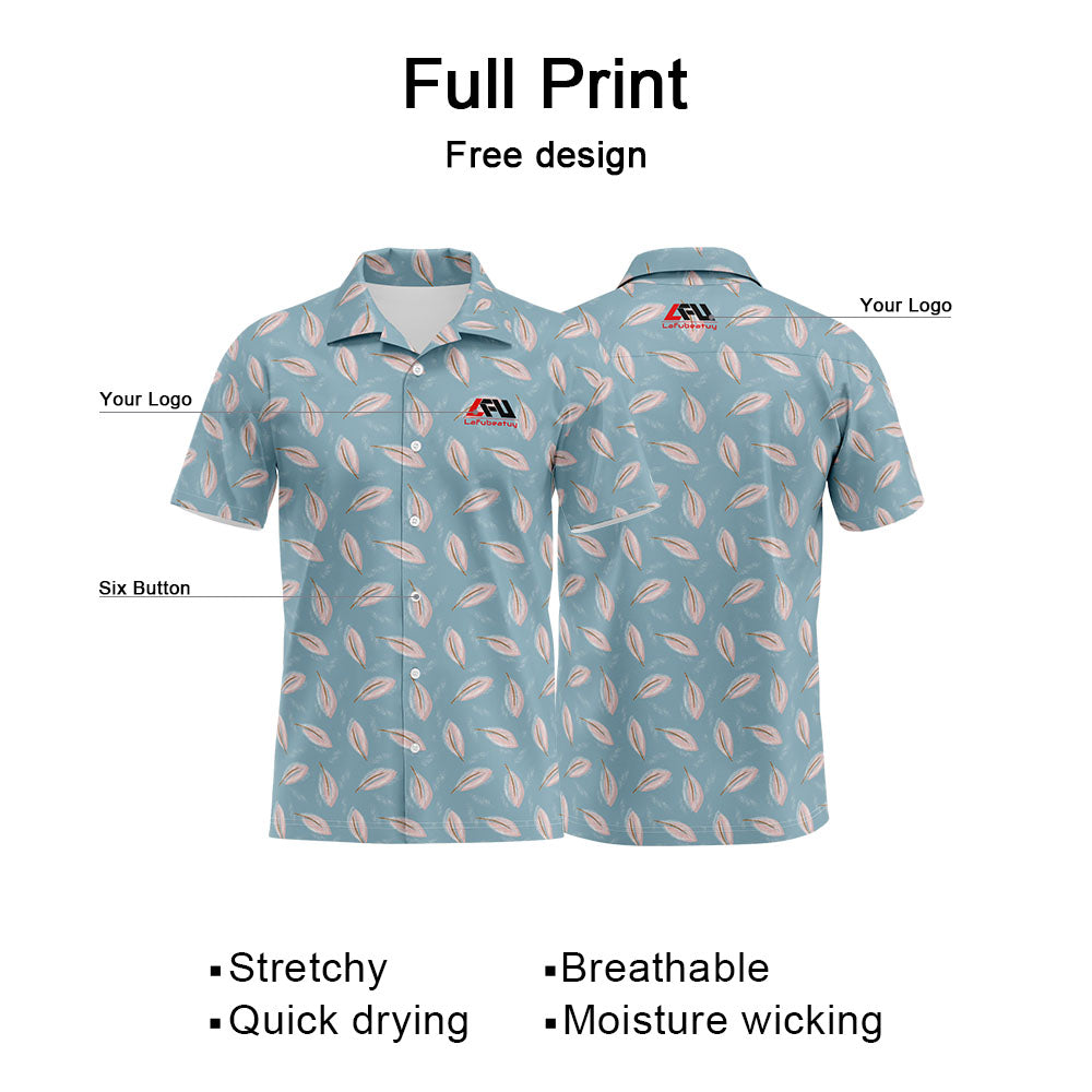 Customize Classic Style Hawaiian Shirts for Adults and Children, Fashionable Shirts