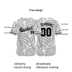 Custom Baseball Jersey Full Print Design Personalized Baseball for Men Women Boy Girl