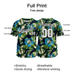 Custom Baseball Jersey Full Print Design Personalized Baseball for Men Women Boy Girl