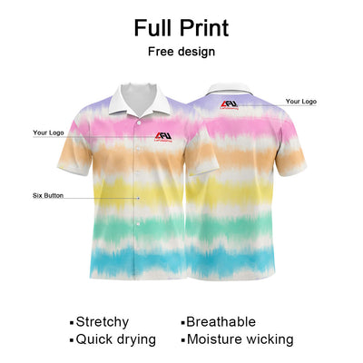 Customize Classic Style Hawaiian Shirts for Adults and Children, Fashionable Shirts