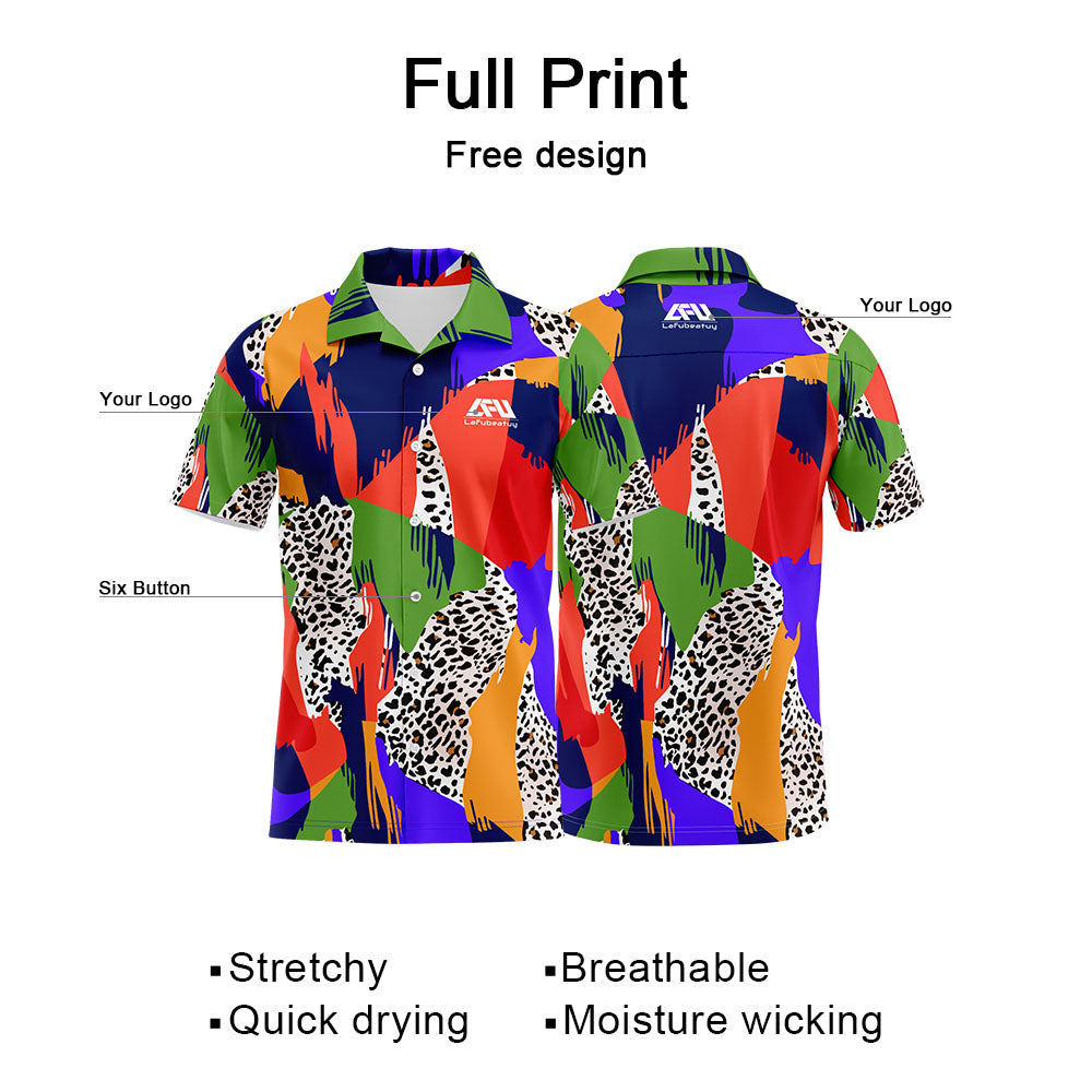 Customize Classic Style Hawaiian Shirts for Adults and Children, Fashionable Shirts