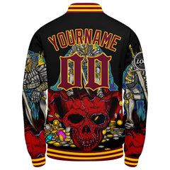 Custom Varsity Jacket Letterman Jacket For Men, Women And Youth Red