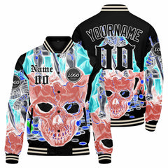 Custom Varsity Jacket Letterman Jacket For Men, Women And Youth Pink