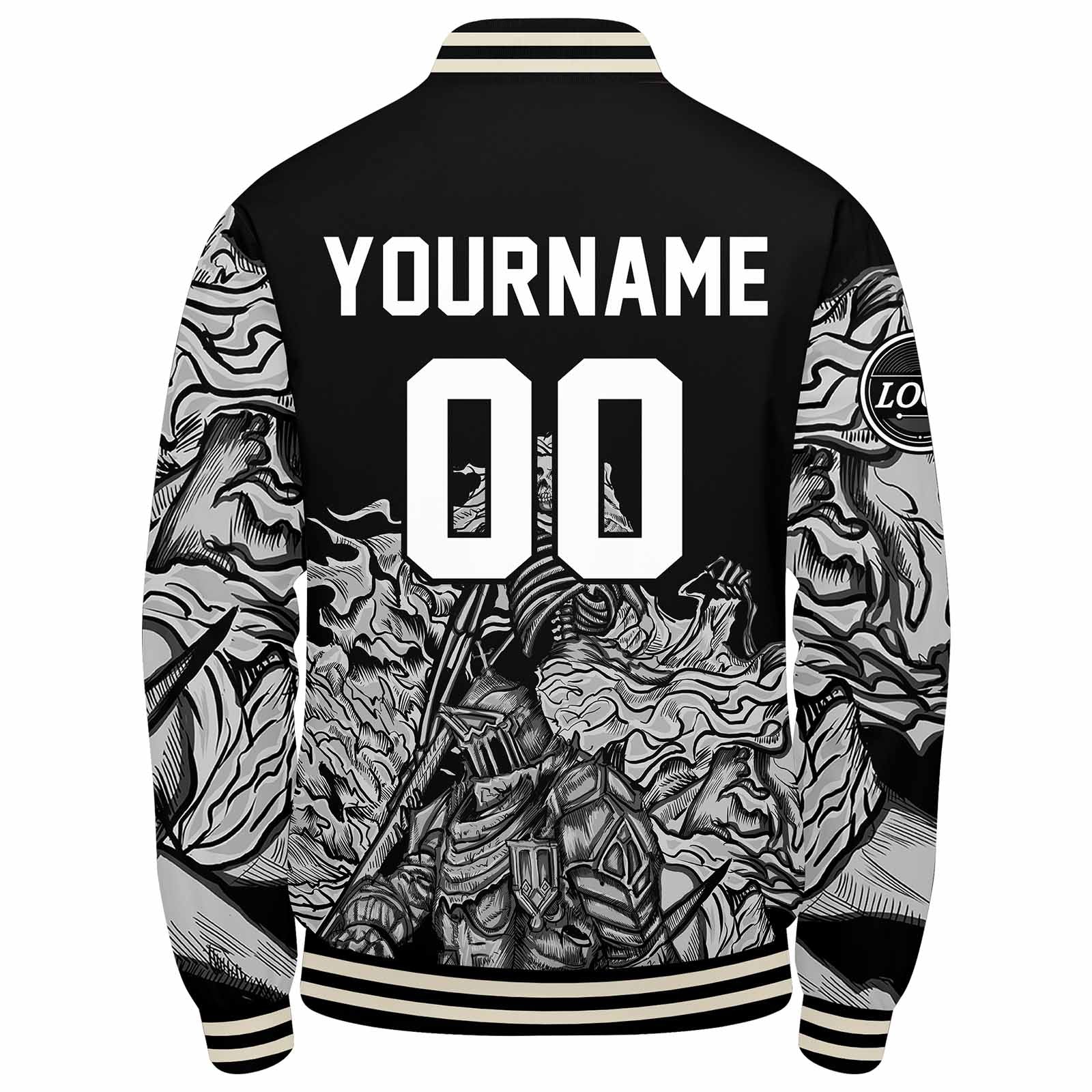 Custom Varsity Jacket Letterman Jacket For Men, Women And Youth Grey