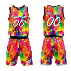 Custom Feather Basketball Jersey for man women uniform Suit Kids Adults Personalized Jersey