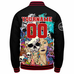 Custom Varsity Jacket Letterman Jacket For Men, Women And Youth Red