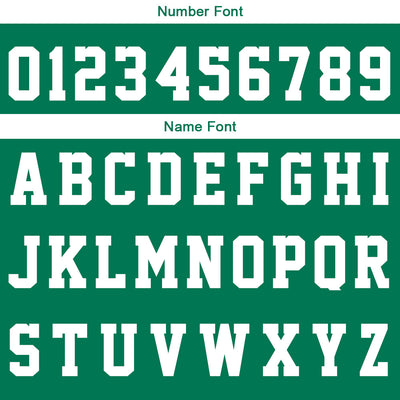 Custom Green-White Basketball Jersey for man women uniform Suit Kids Adults Personalized Jersey