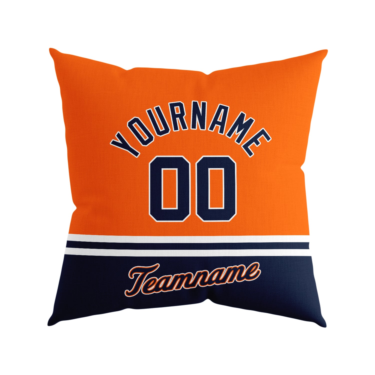 Custom Baseball Throw Pillow for Men Women Boy Gift Printed Your Personalized Name Number Detroit