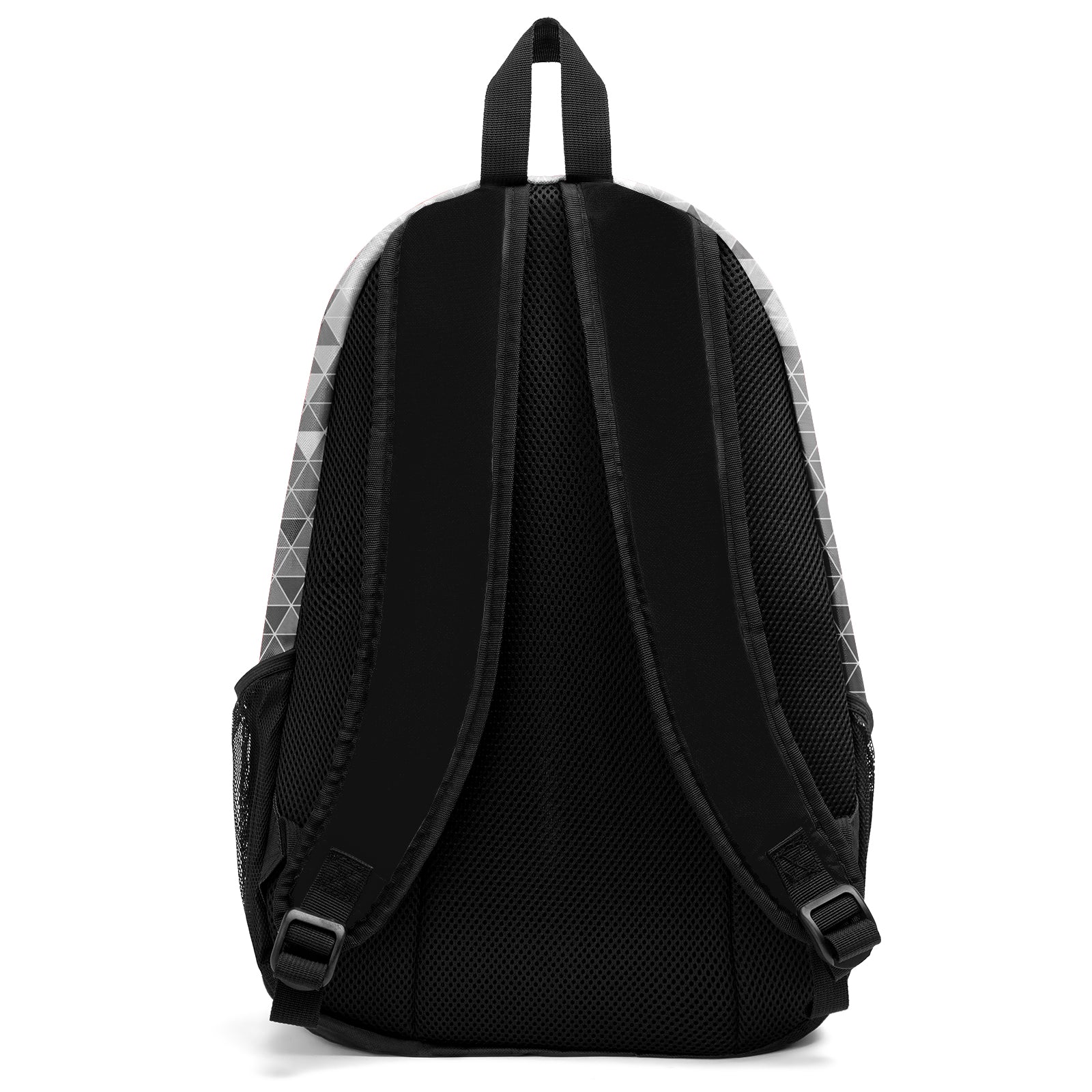 Customize Light Gray White Sports Backpacks Featuring Personalized Names, Numbers and Logos