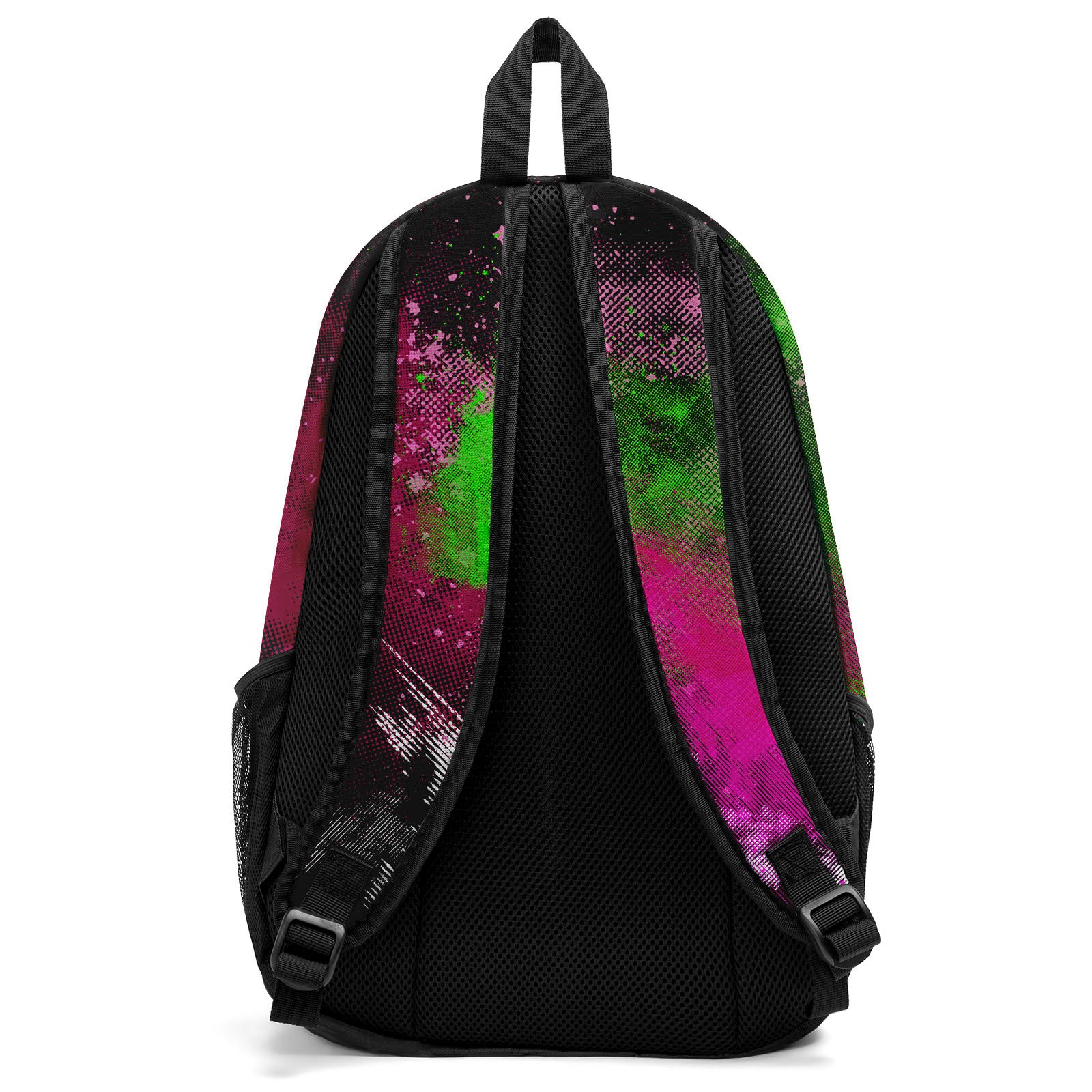 Customize Pink Green Sports Backpacks Featuring Personalized Names, Numbers and Logos