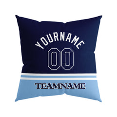 Custom Baseball Throw Pillow for Men Women Boy Gift Printed Your Personalized Name Number Tampa Bay