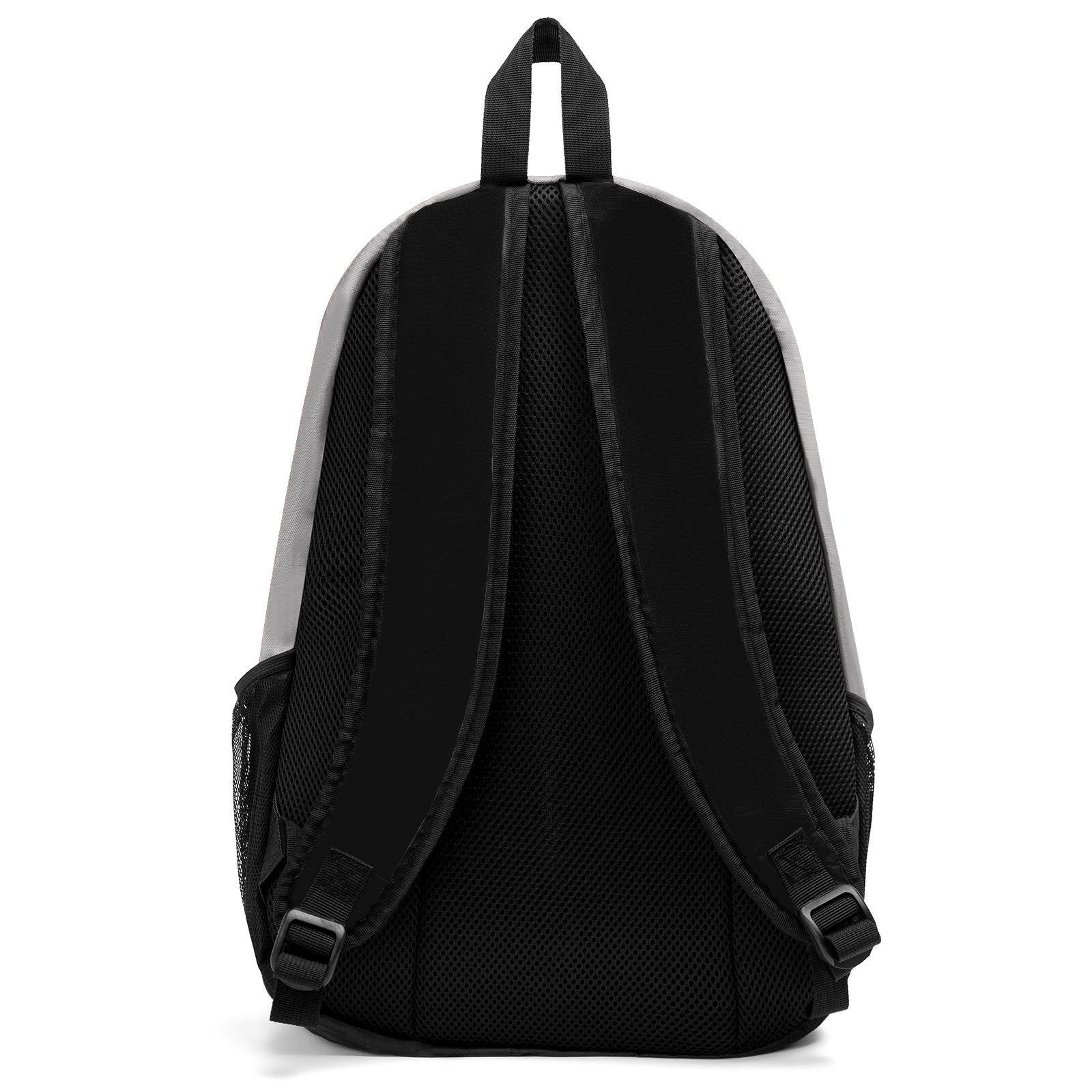 Customize Gray White Sports Backpacks Featuring Personalized Names, Numbers and Logos