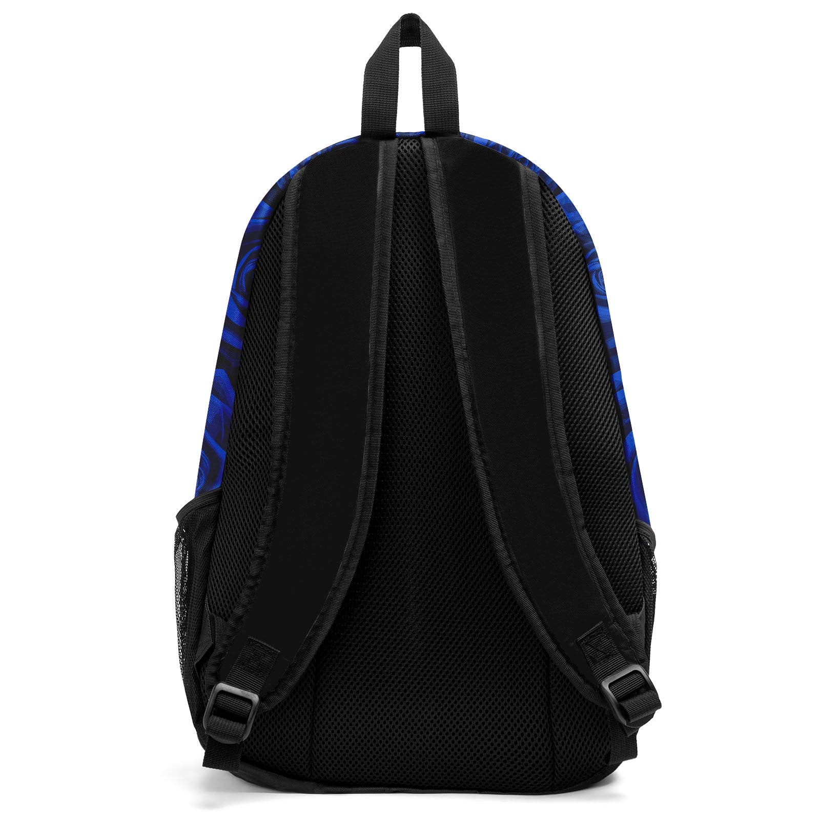 Customize Blue White Backpacks Featuring Personalized Names, Numbers and Logos
