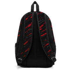 Customize Red Gray White Backpacks Featuring Personalized Names, Numbers and Logos