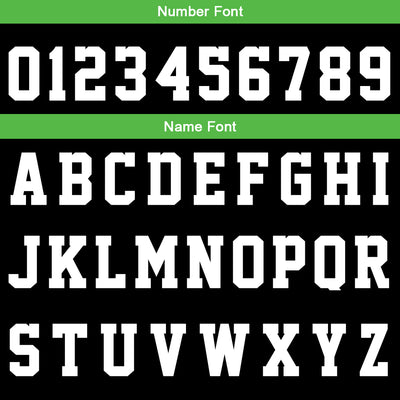 Custom Black-Neon Green Basketball Jersey for man women uniform Suit Kids Adults Personalized Jersey