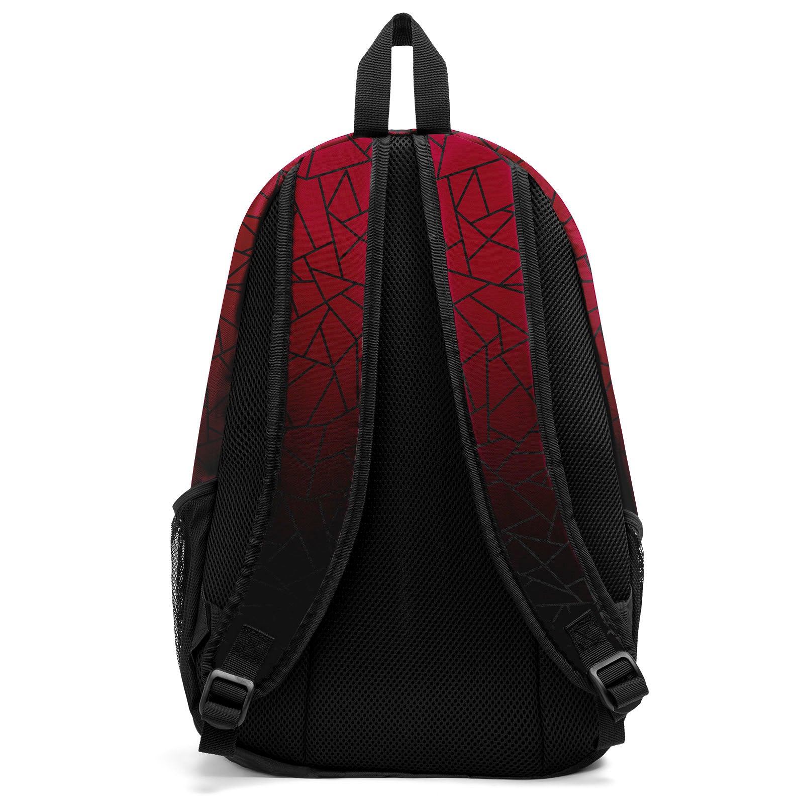 Customize Red White Black Backpacks Featuring Personalized Names, Numbers and Logos