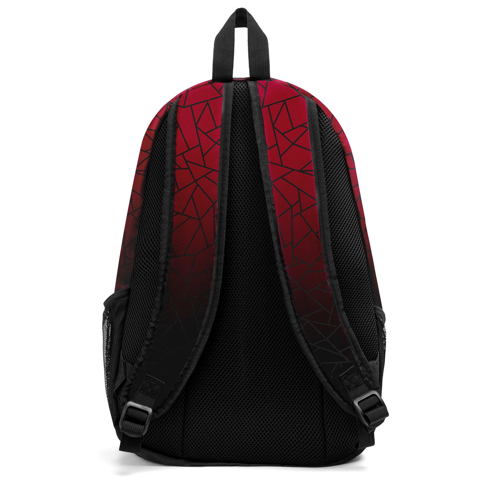 Customize Red White Black Backpacks Featuring Personalized Names, Numbers and Logos