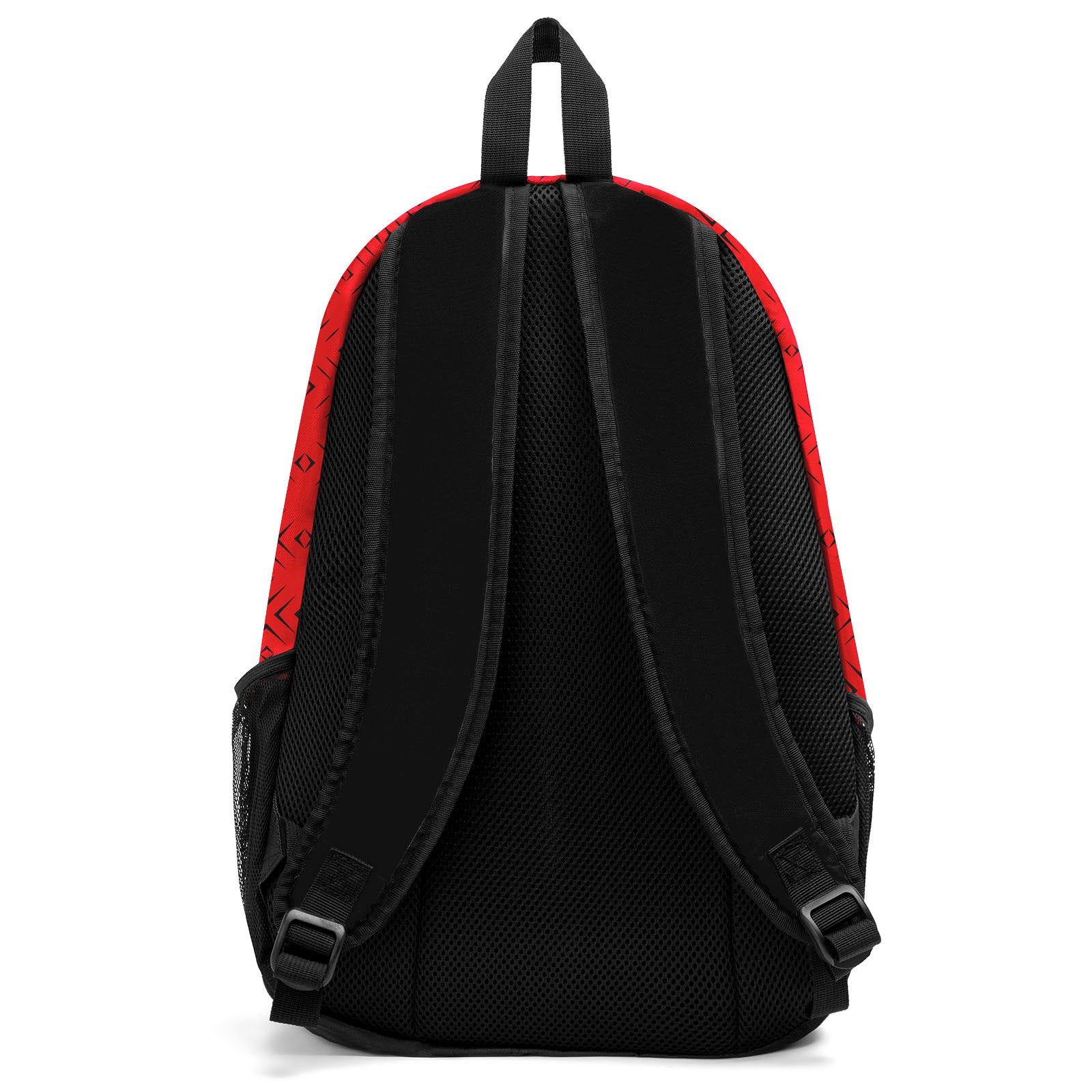 Customize Red White Backpacks Featuring Personalized Names, Numbers and Logos