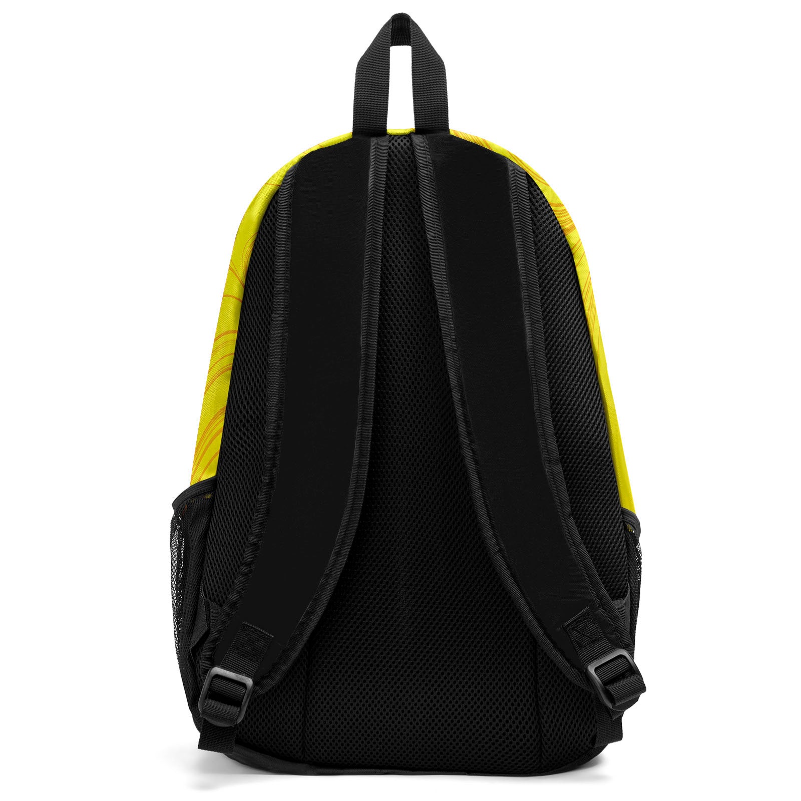 Customize Yellow Black Backpacks Featuring Personalized Names, Numbers and Logos