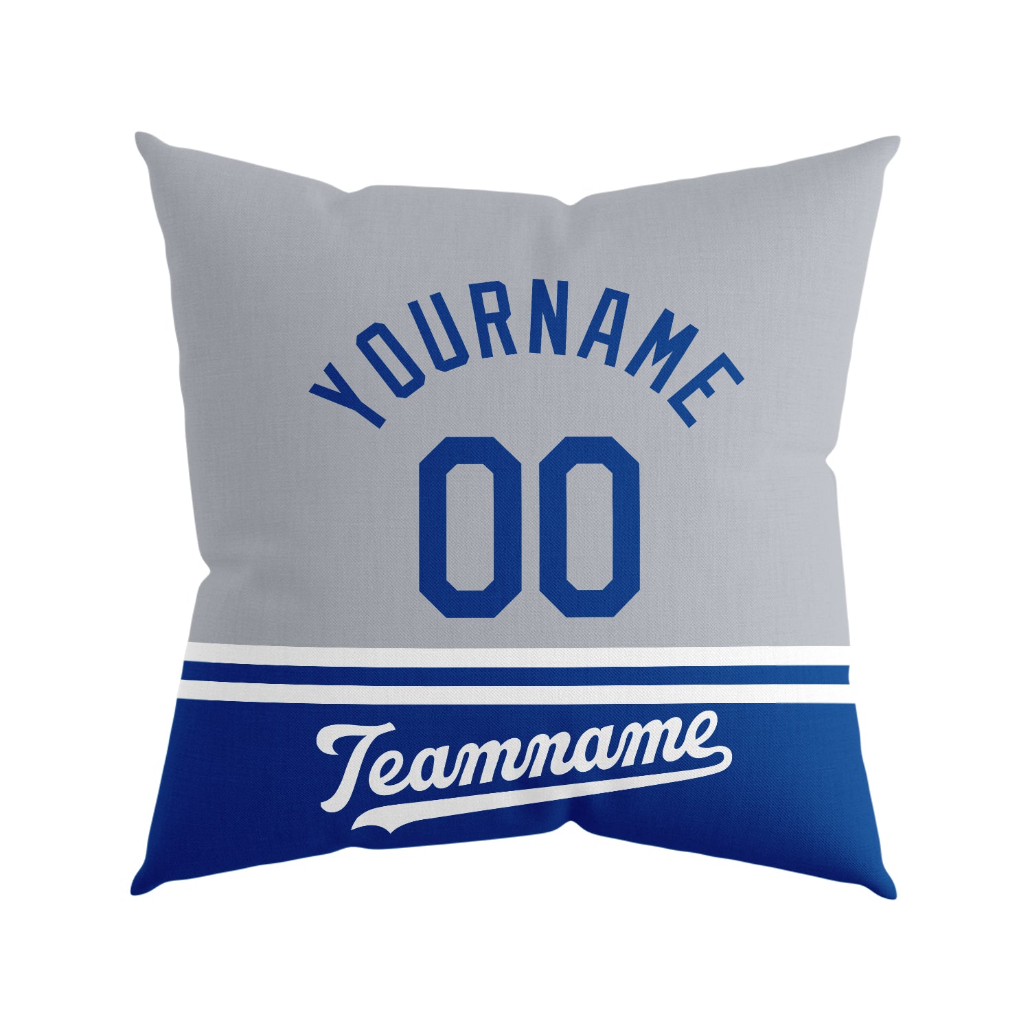 Custom Baseball Throw Pillow for Men Women Boy Gift Printed Your Personalized Name Number Los Angeles