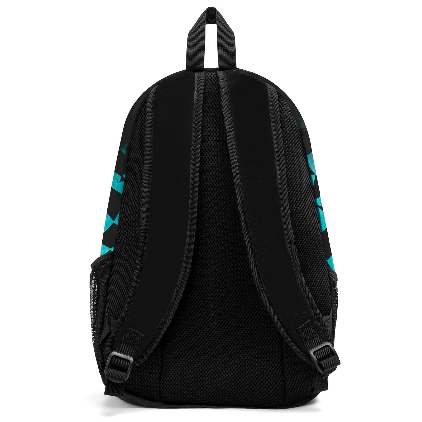 Customize Teal White Backpacks Featuring Personalized Names, Numbers and Logos