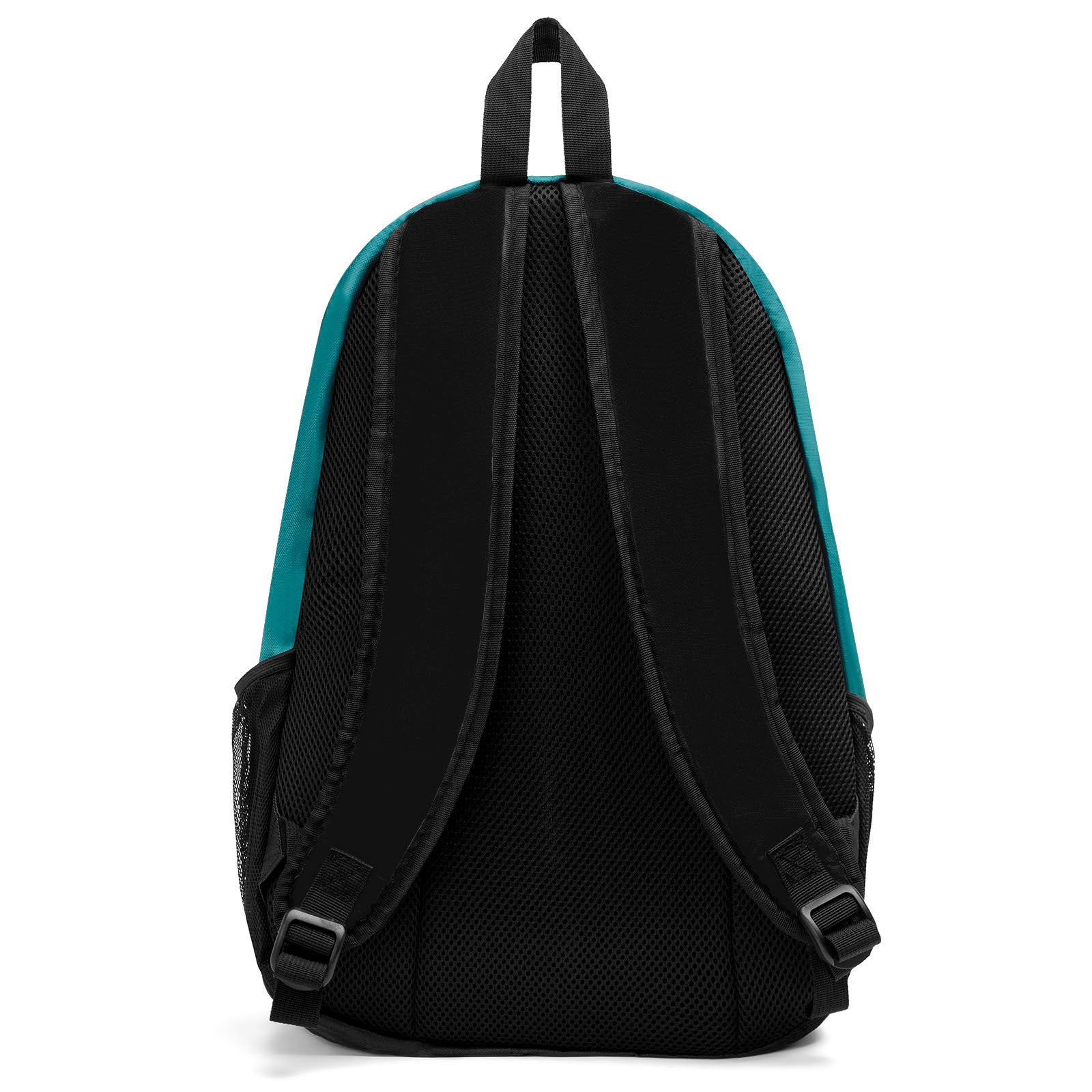 Customize Teal Orange Sports Backpacks Featuring Personalized Names, Numbers and Logos