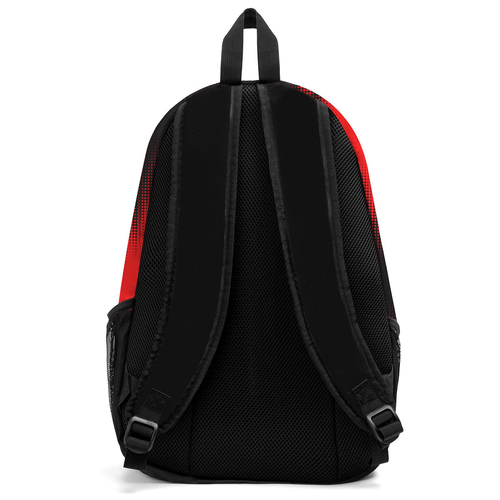 Customize Red Black White Backpacks Featuring Personalized Names, Numbers and Logos