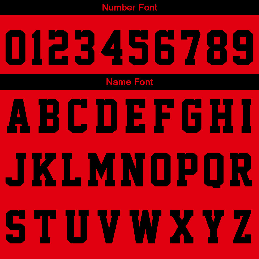 Custom Red-Black Basketball Jersey for man women uniform Suit Kids Adults Personalized Jersey