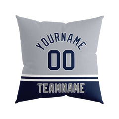 Custom Baseball Throw Pillow for Men Women Boy Gift Printed Your Personalized Name Number New York