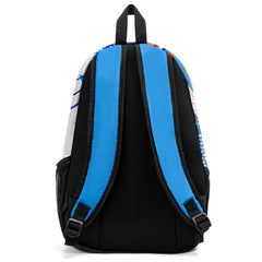Customize Light Blue Navy Backpacks Featuring Personalized Names, Numbers and Logos