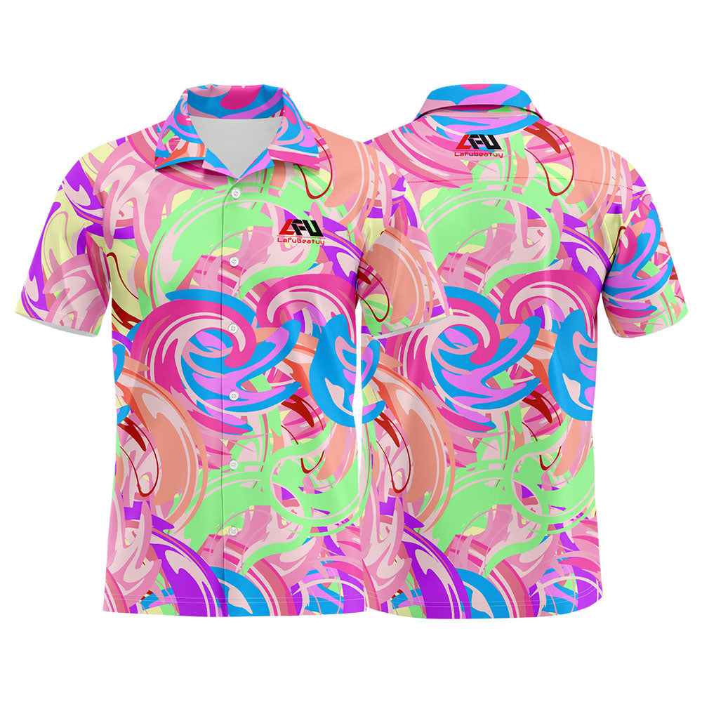 Customize Classic Style Hawaiian Shirts for Adults and Children, Fashionable Shirts