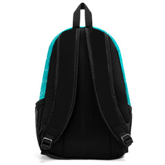 Customize Pink Black Teal Backpacks Featuring Personalized Names, Numbers and Logos