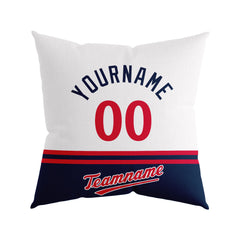 Custom Baseball Throw Pillow for Men Women Boy Gift Printed Your Personalized Name Number Minnesota