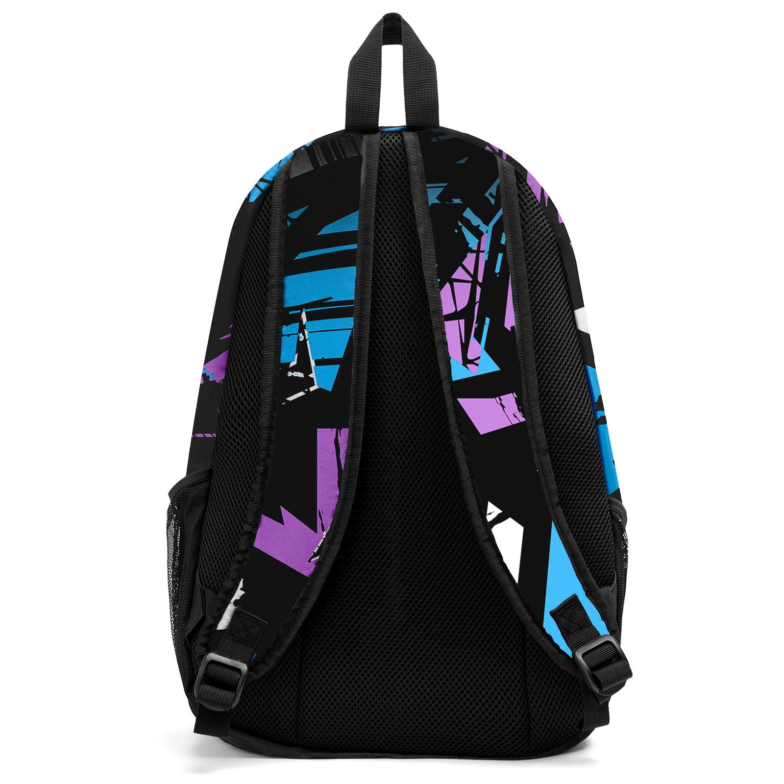 Customize Purple Light Blue Backpacks Featuring Personalized Names, Numbers and Logos