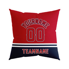 Custom Baseball Throw Pillow for Men Women Boy Gift Printed Your Personalized Name Number Los Angeles