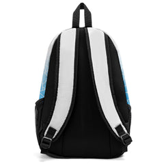 Customize Light Blue Yellow Backpacks Featuring Personalized Names, Numbers and Logos