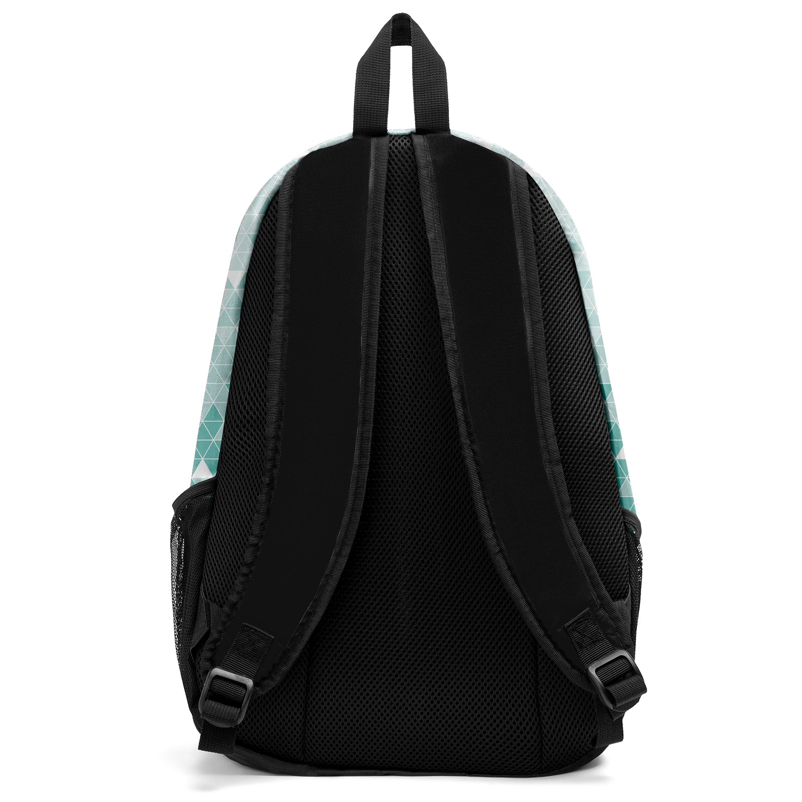 Customize Light Green Black Sports Backpacks Featuring Personalized Names, Numbers and Logos