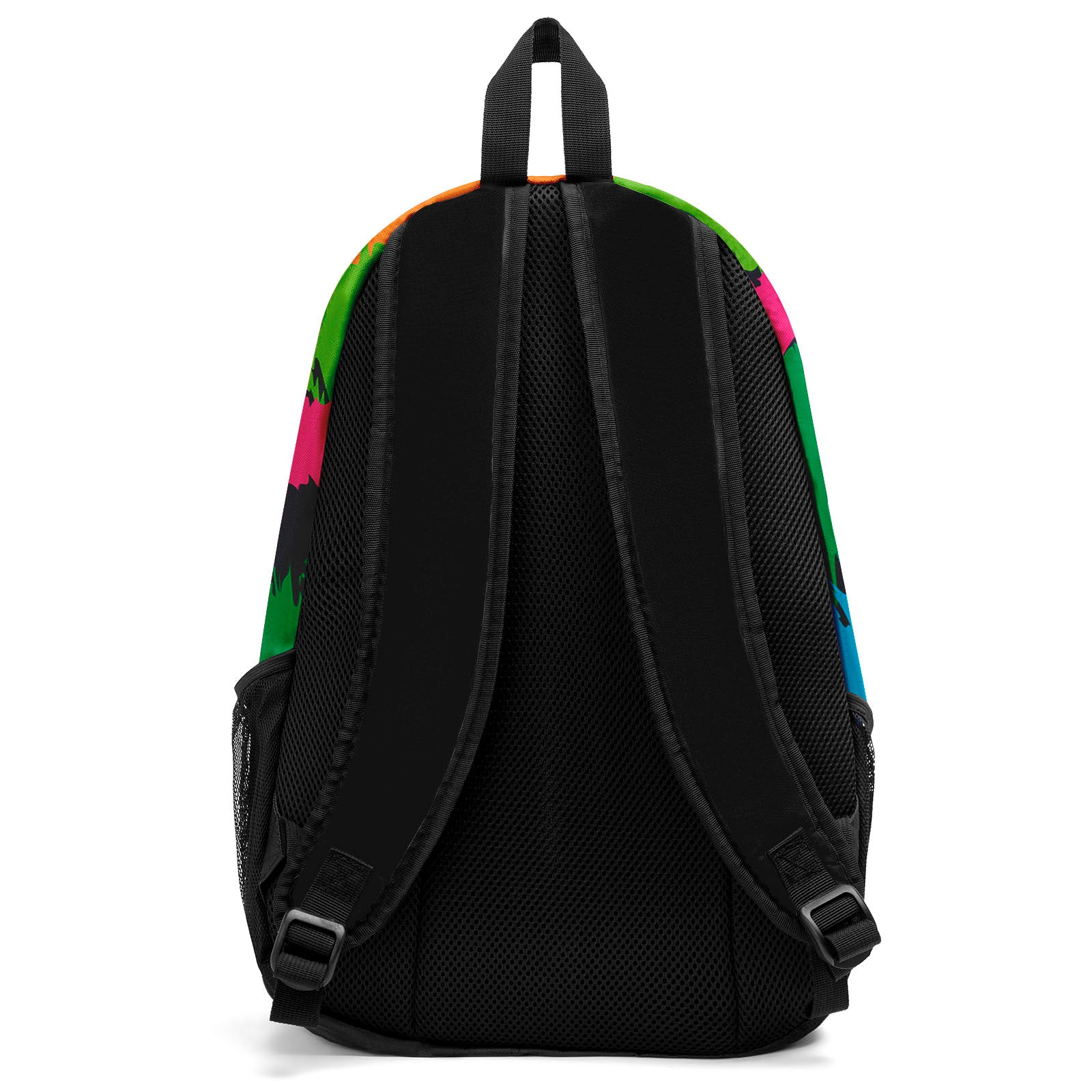 Customize White Orange Green Backpacks Featuring Personalized Names, Numbers and Logos