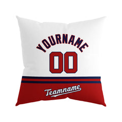 Custom Baseball Throw Pillow for Men Women Boy Gift Printed Your Personalized Name Number Washington