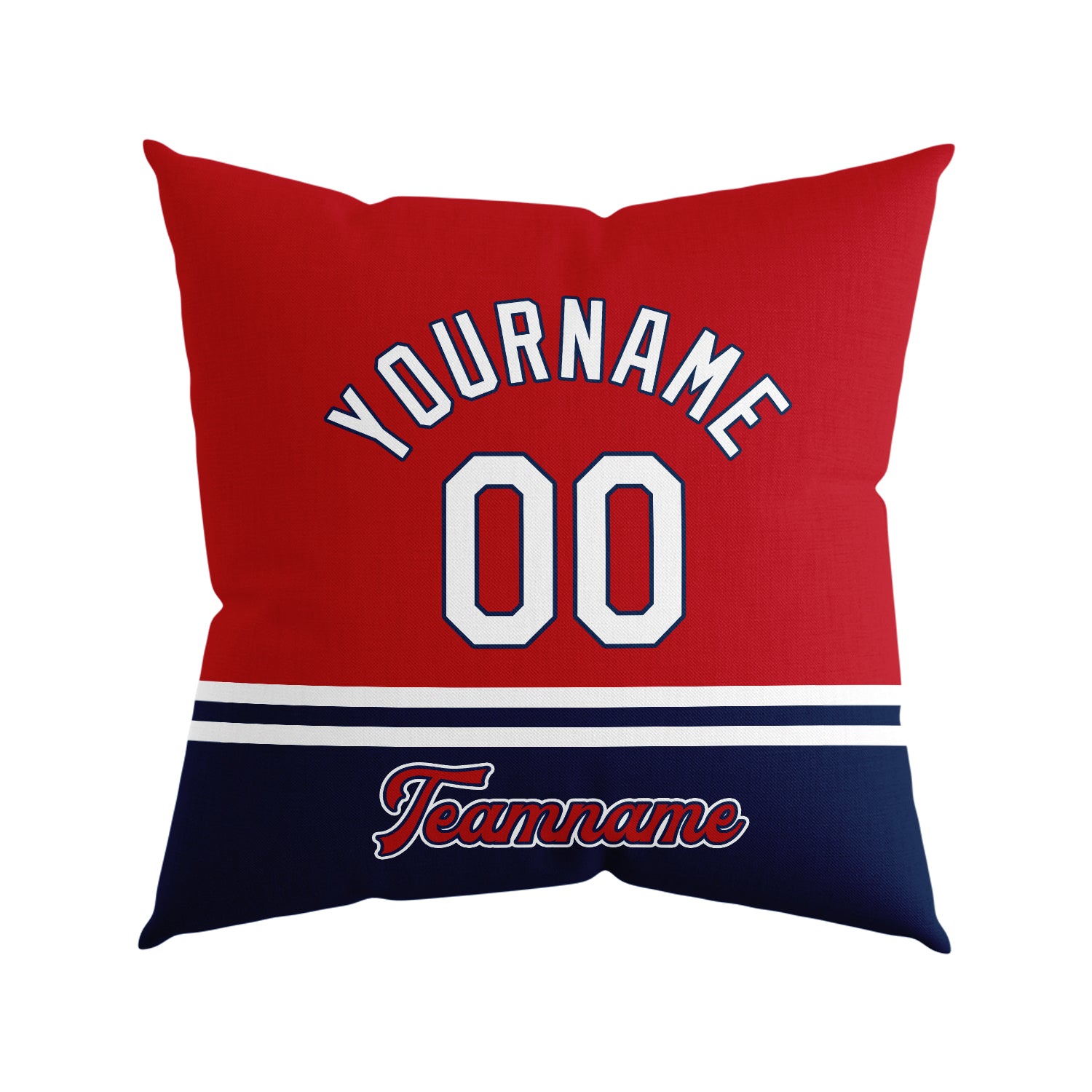 Custom Baseball Throw Pillow for Men Women Boy Gift Printed Your Personalized Name Number St. Louis