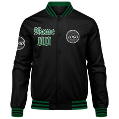 Custom Varsity Jacket Letterman Jacket For Men, Women And Youth Green