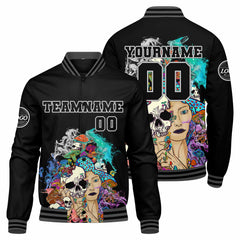 Custom Varsity Jacket Letterman Jacket For Men, Women And Youth Grey